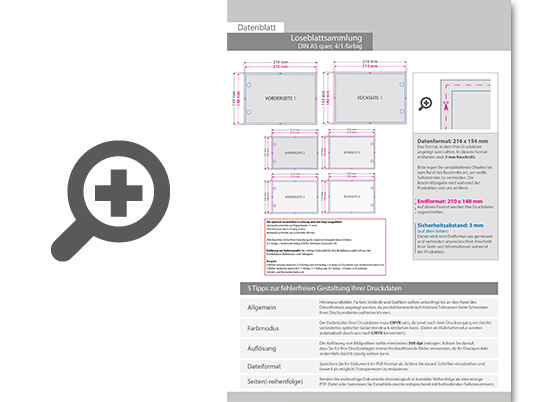 Product Bild loseblattsammlung_din_a5_quer__400_bl__tter_pro_sammlung__vorne_farbig_und_hinten_schwarz_(4_1)