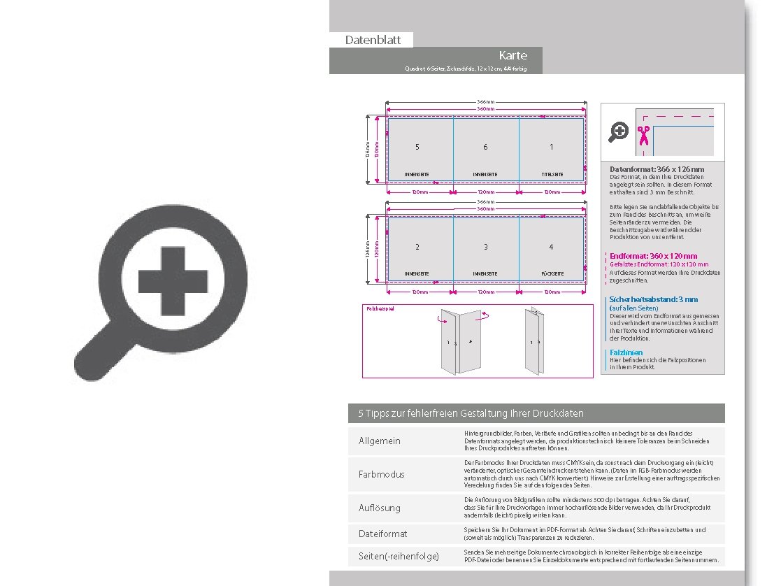 Product Bild geburtstagskarte__gefalzt_auf_quadrat_12_0_cm_x_12_0_cm__vertikaler_zickzackfalz__6-seitig
