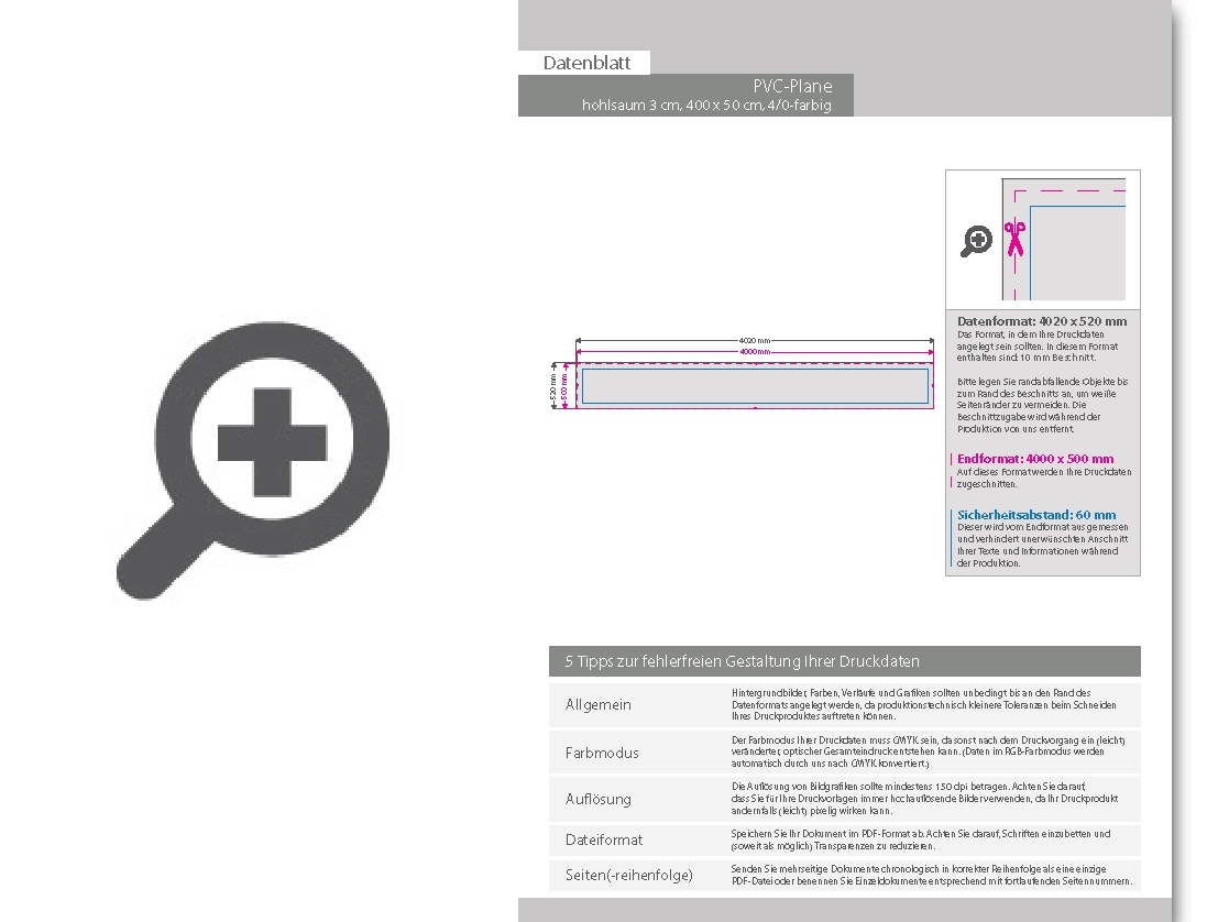 Product Bild hochwertige_pvc-plane_400_x_50_cm__4_0-farbig_bedruckt__hohlsaum_links_und_rechts_(durchmesser_hohlsaum_3_0_cm)